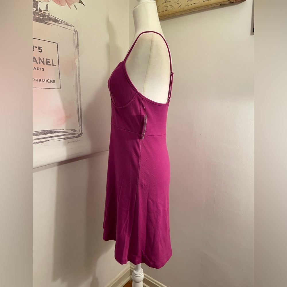 Wild Fable Mini Knit Skater Dress in Plum Purple - Picture 5 of 11